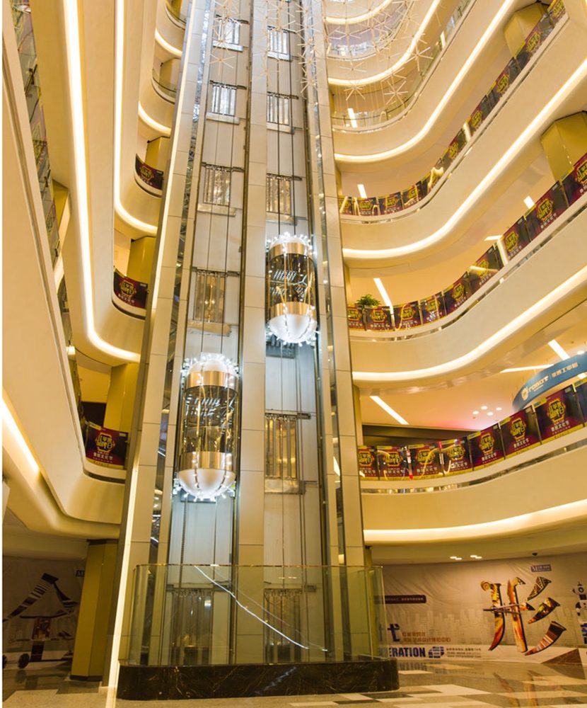 Thang máy lồng kính LUXURY